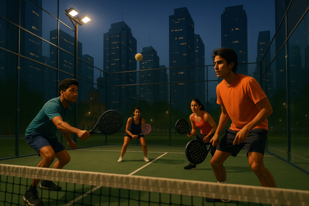 भारत में Padel 2025 – दिल्ली-मुंबई में नया फिटनेस ट्रेंड और सोशल स्पोर्ट